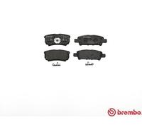 Brake pads P 54 034 BREMBO for MITSUBISHI DODGE CHRYSLER JEEP