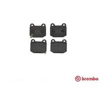 Brembo P56048 Rear Disc Brake Pad - Set of 4