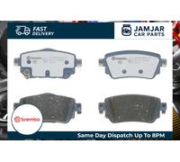 BREMBO P56098E Brake Pad Set Rear With Anti-Squeak Plate Fits Nissan Leaf