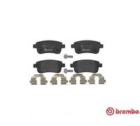 Brake pads P 68 041 BREMBO for RENAULT MEGANE III Coupe MEGANE CC FLUENCE ZOE