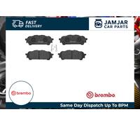 Brembo Brake Pad Set P 78 014 – Rear with Anti-Squeak Plate – Fits Subaru Forester & Impreza