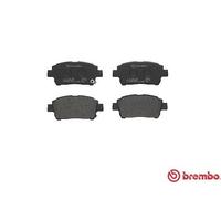 Brake pads P 83 051 BREMBO for TOYOTA COROLLA YARIS/VITZ YARIS VERSO / FUN CARGO