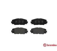 Brake pads P 83 082 BREMBO for TOYOTA SUBARU