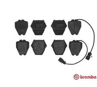 BREMBO P85054 Brake Pad Set 8 Pieces Front For Lucas System Fits Audi A8