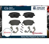 P85057 Front Brake Pad Set 4x Pads Not Fitted Wear Indicator Braking By Brembo