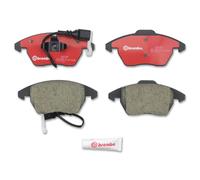 Brembo P85075N Premium Ceramic Front Disc Brake Pad Set AUDI/SEAT/SKODA/SPYKER/VW/VW FAW OE# 1K0698151C