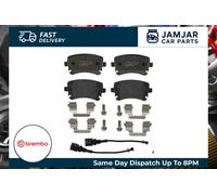 AutoStar Germany Rear Ceramic Brake Pads 7E0698451A for VW Transporter T5 T6