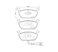 Brake Pad Kit Front Japanparts VW Golf 7 VII Golf Sportsvan TDI TSI
