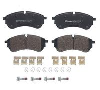 Brembo Brake Pad Set P85169 Front Disc CBI System 4x Pads Wear Indicator Fits MAN VW