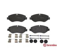 Brembo Brake Pad Set Front With Caliper Screws 67mm Height Fits Iveco Daily