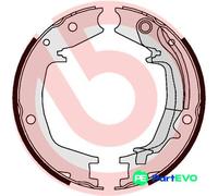 Brembo Brake Shoe Set S 30 527 - Parking Brake for Hyundai Santa Fe, Tucson JM & Kia