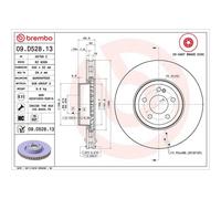 BREMBO 09.D528.13 Brake Disc