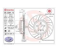 Front Brake Disc Fits BMW 1 Series 2 Series 3 Series 4 Series BREMBO