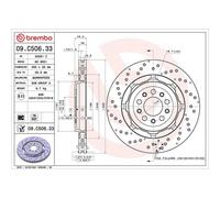 Brembo Brake Disc Single - 09C50633