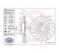 Brembo Brake Disc Single 09.B475.11