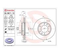 Brembo Brake Discs 10485048A