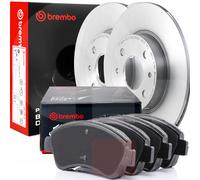 Bosch Rear Brake Discs And Pads Kit For AUDI A6 C6 2.0 2.7 2.8 3.0 3.2