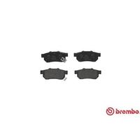 Brembo Rear Brake Pad Set fits Honda Civic Del Sol Mazda 626 P 28 025