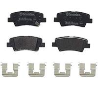 BREMBO Brake pad set PRIME LINE with acoustic wear warning P 30 094 Brake pads,Brake pad set, disc brake HYUNDAI,KIA,SSANGYONG,i30 (GD),i10 (IA)