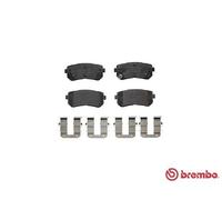 Brembo Rear Brake Pad Set fits Kia Sportage 2015-2022 1.7 1.6 2.0 P 30 068
