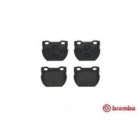 Brembo Rear Brake Pad Set fits Land Rover Defender 1990-2016 P 44 007