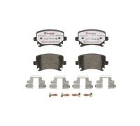 Brembo Rear Brake Pad Set for Audi A4 BGB / BWE / BWT 2.0 2004-2008 P85073X