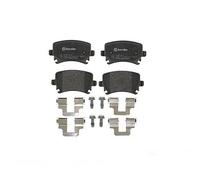 Brembo Rear Brake Pad Set for Audi TT TFSi 200 BWA 2.0 2006-2010 P85073