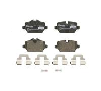 Brake Pads Set fits BMW 320 E90 2.0 Rear 04 to 07 Brembo 34121288889 34212288889