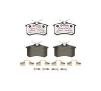 Brembo Rear Brake Pad Set for Citroen C3 XTR KFU(ET3J4) 1.4 2003-2010 P85020X