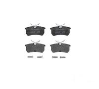 Brembo Brake Pad Set Rear With Caliper Screws 43mm Height Fits Ford Fiesta Focus