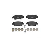 Brembo Brake Pad Set Rear With Caliper Screws 43mm Height Fits Honda CR-V