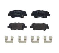 BREMBO Brake pad set PRIME LINE with acoustic wear warning P 30 094 Brake pads,Brake pad set, disc brake HYUNDAI,KIA,SSANGYONG,i30 (GD),i10 (IA)