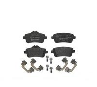 P 50 101 Rear Brake Pad Set 4x Pads Prepared For Wear Indicator Braking Brembo