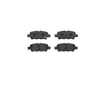 Brembo Brake Pad Set P56068 Rear, Anti-Squeak Plate, Wear Indicator, Nissan Altima/Murano/Suzuki