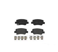 Brembo Brake Pad Set Rear With Anti-Squeak Plate 50mm Height Fits Toyota Avensis