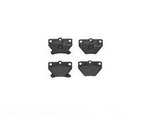 Brembo Rear Brake Pad Set for Toyota Corolla 3ZZ-FE 1.6 2001-2008 P83052