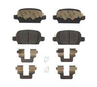 Brake Pads Set fits VAUXHALL TIGRA X04 1.3D Rear 04 to 09 Z13DT Brembo 09200132