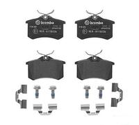 Brembo Rear Brake Pad Set for Volkswagen Polo TDi CAYC/CLNA 1.6 2009-2015 P85020
