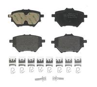 Brake Pads Set fits OPEL MOKKA Rear 2020 on ZKX(ZK01) Brembo 95525378 Quality