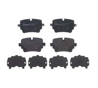 Brembo P36033 Brake Pad Set Rear With Anti-Squeak Plate Fits Jaguar F-Type XJ