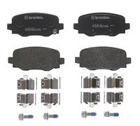 Brake Pad Set, disc brake BREMBO P 23 177 for FIAT 500X (334_) 1.6 2014-202