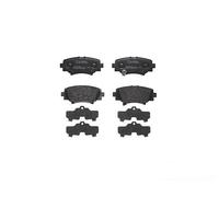Brembo Brake Pad Set Rear With Anti-Squeak Plate Without Accessories For Mazda 3