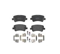 Brembo P24078 Brake Pad Set For Disc Brake Rear Fits Ford Land Rover Volvo