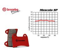 BREMBO REAR BRAKE PADS SET FOR YAMAHA XV MIDNIGHT STAR 1900 2006 +