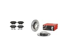 Brembo Brake Disc (Pair) 08.B413.21 - 272mm Rear - fits AUDI A1/S1 8X