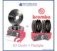 Brembo Rear Discs + Pads Kit for Mercedes C-Class 278mm W203 00->07