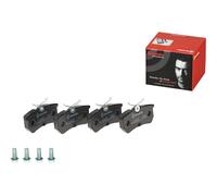 Brembo Brake Pad Set Rear With Caliper Screws 43mm Height Fits Ford Fiesta Focus