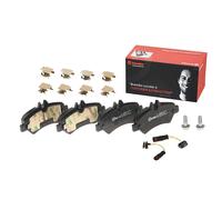 Brembo Brake Pads P 50 084 Rear, Fits Mercedes-Benz, VW