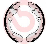 BREMBO S 49 506 Brake Shoe Set Rear for FAMILIA MX-3 323