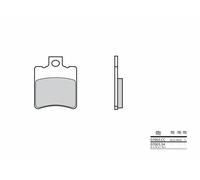 Brembo S.p.A. Genuine Carbon Ceramic Brake pads - 0700334